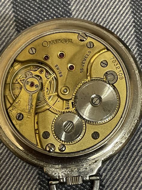 etsy pocket watch movements omega|omega watch movement identification.